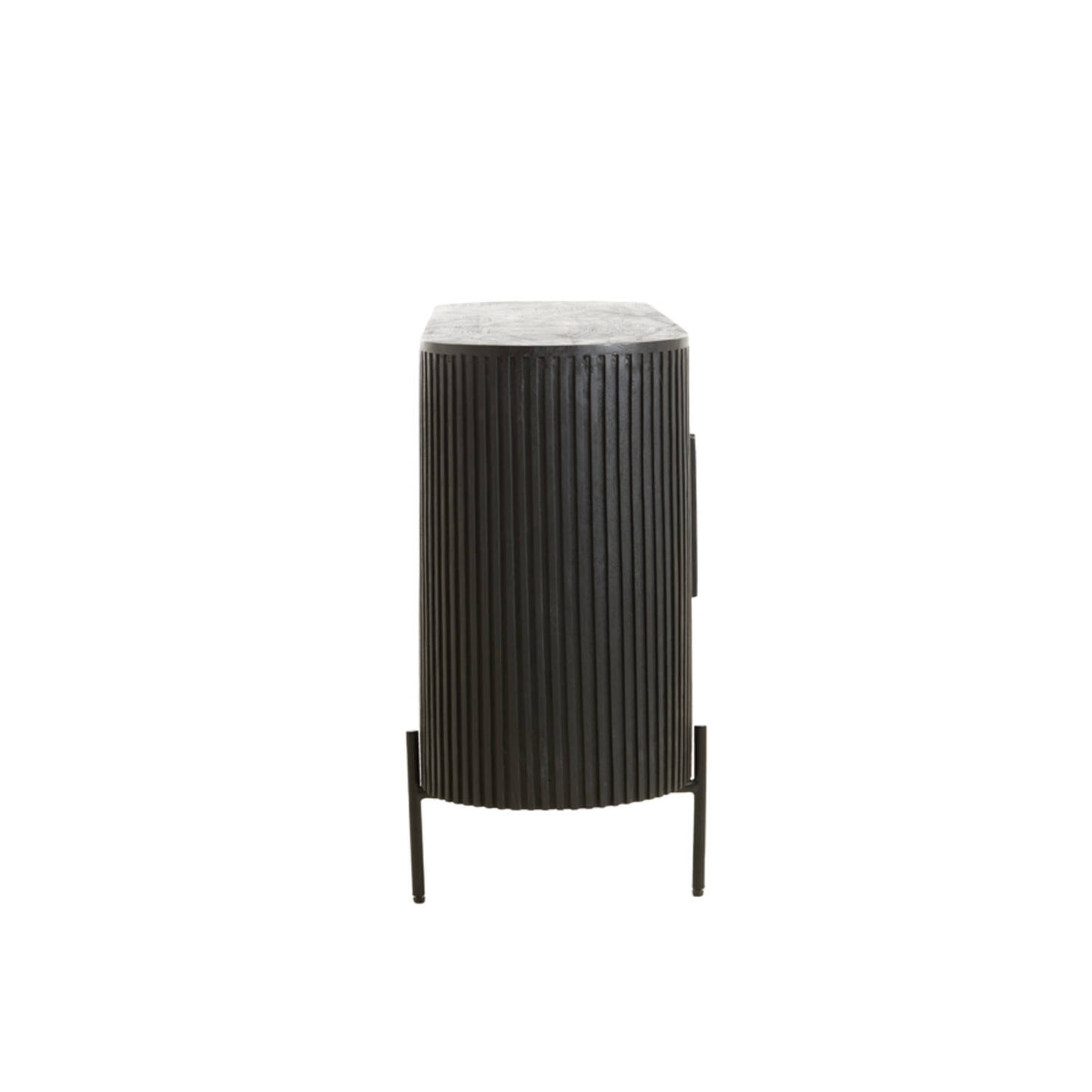 Dumosi Wooden 2 Door Sideboard - Black