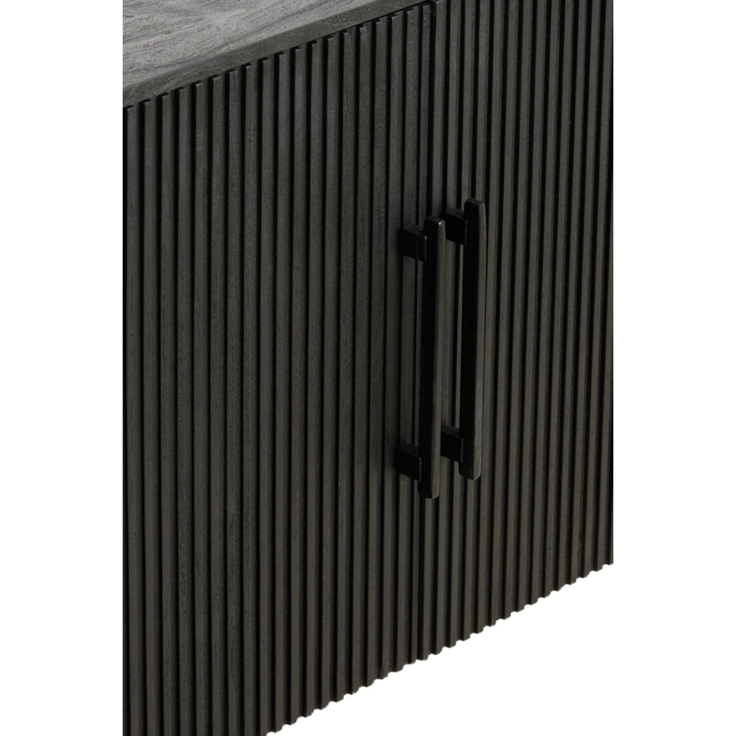 Dumosi Wooden 2 Door Sideboard - Black