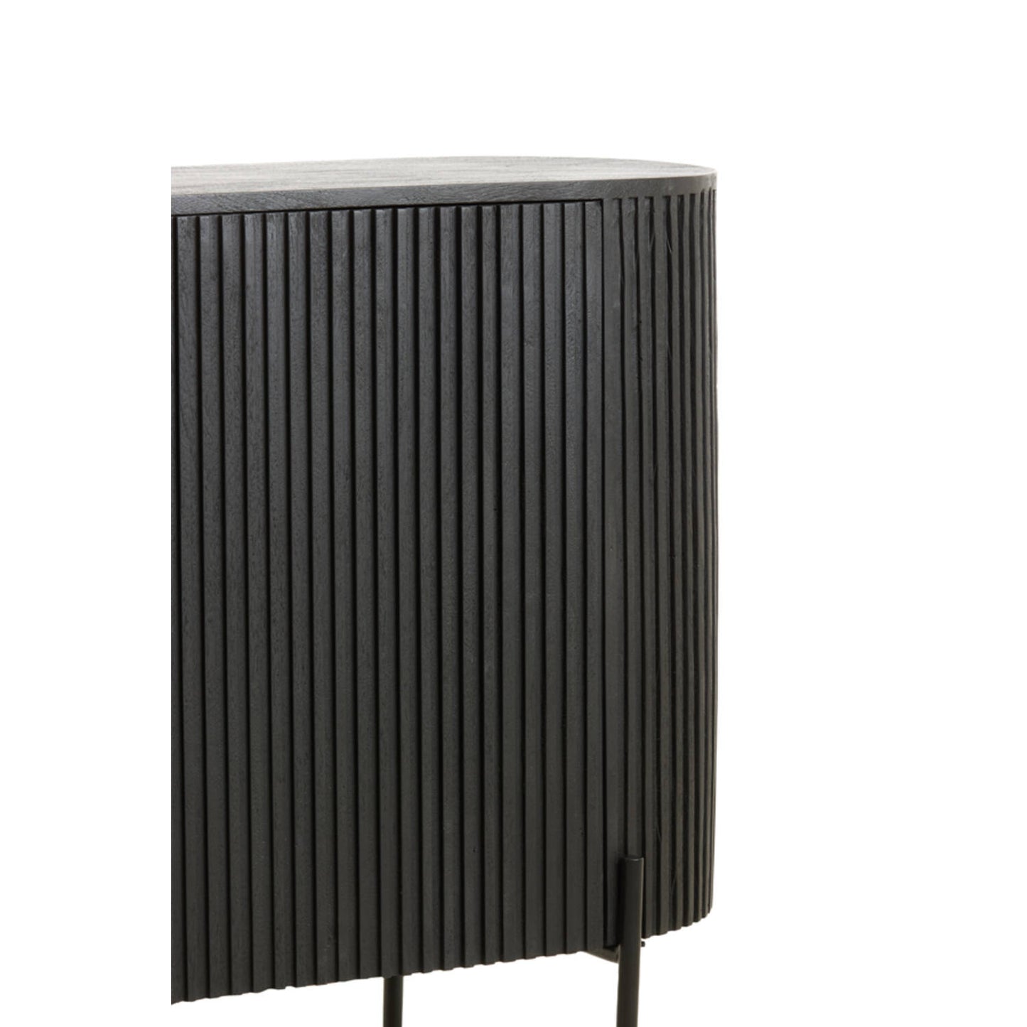 Dumosi Wooden 2 Door Sideboard - Black