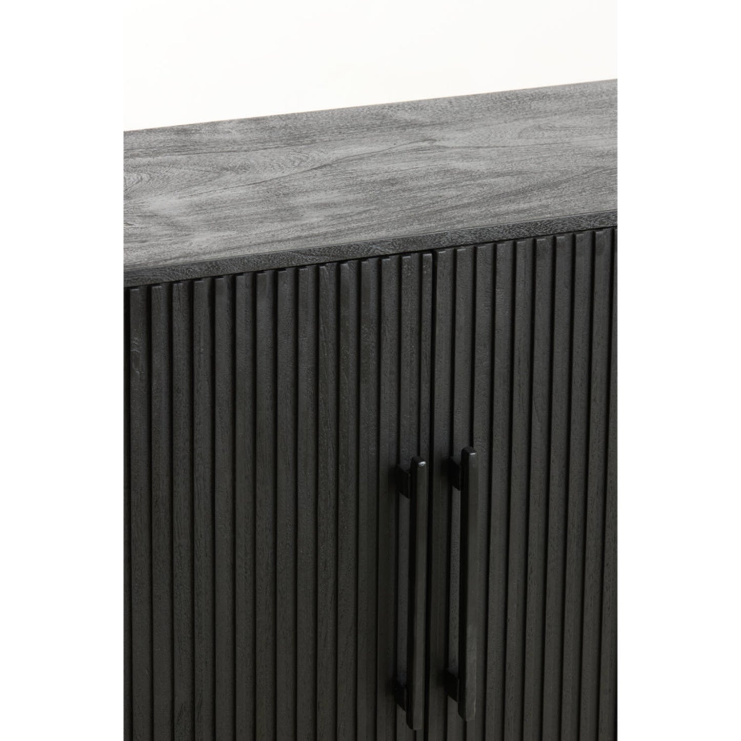 Dumosi Wooden 2 Door Sideboard - Black