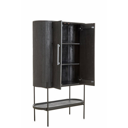 Dumosi Wooden Cabinet - Black