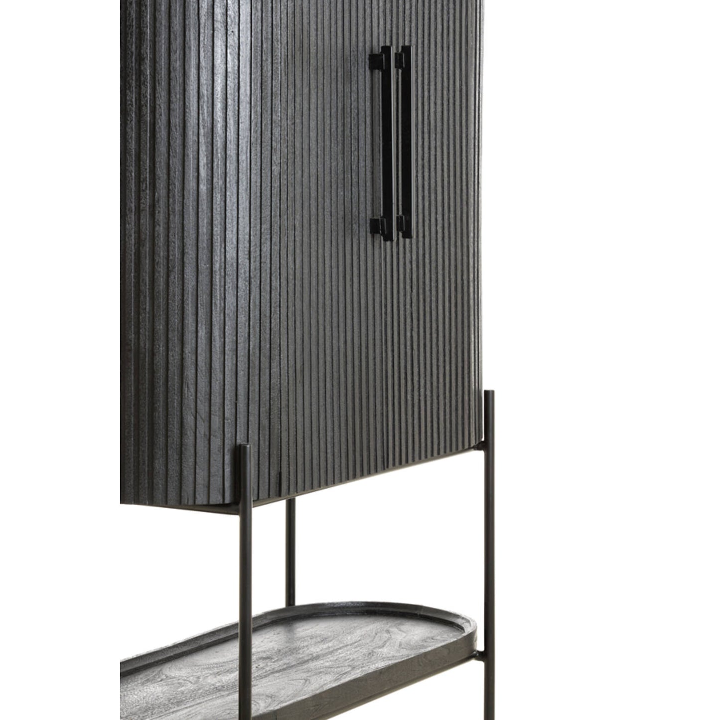 Dumosi Wooden Cabinet - Black