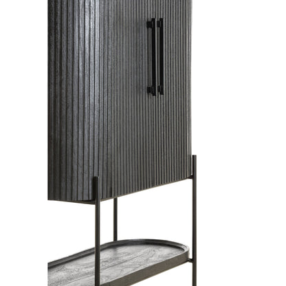 Dumosi Wooden Cabinet - Black
