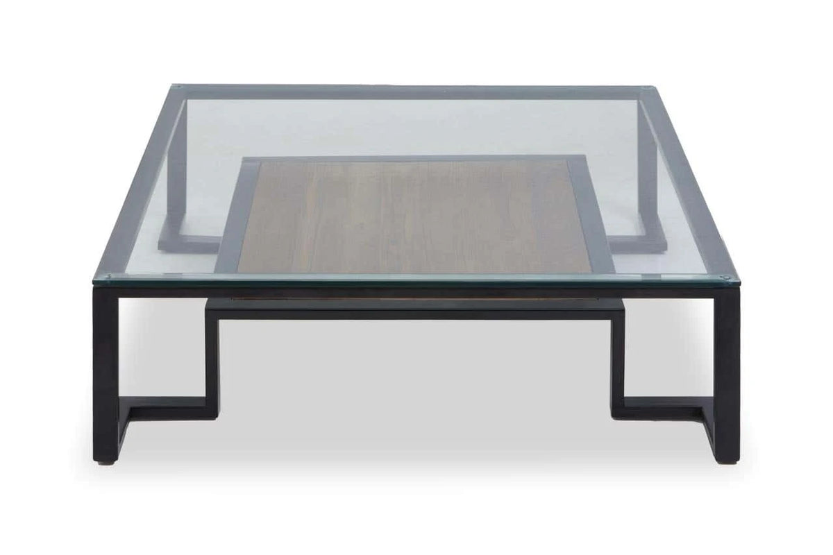Cibo Coffee Table with Shelf — view 1