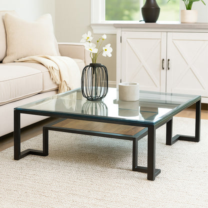 Cibo Coffee Table with Shelf — view 12