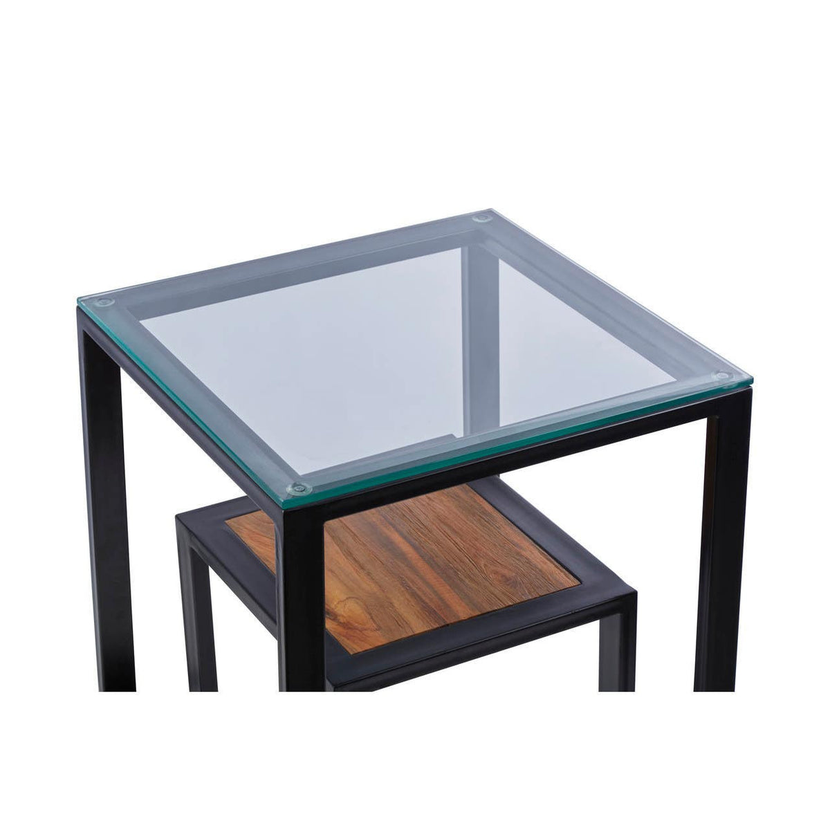 Cibo Side Table with Shelf — view 4