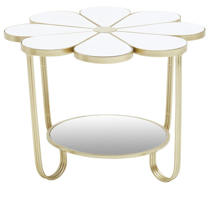Jodie White Top Petal Shape Coffee Table — view 8