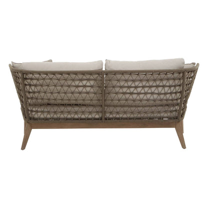 Opus Three Seat Grey Sofa