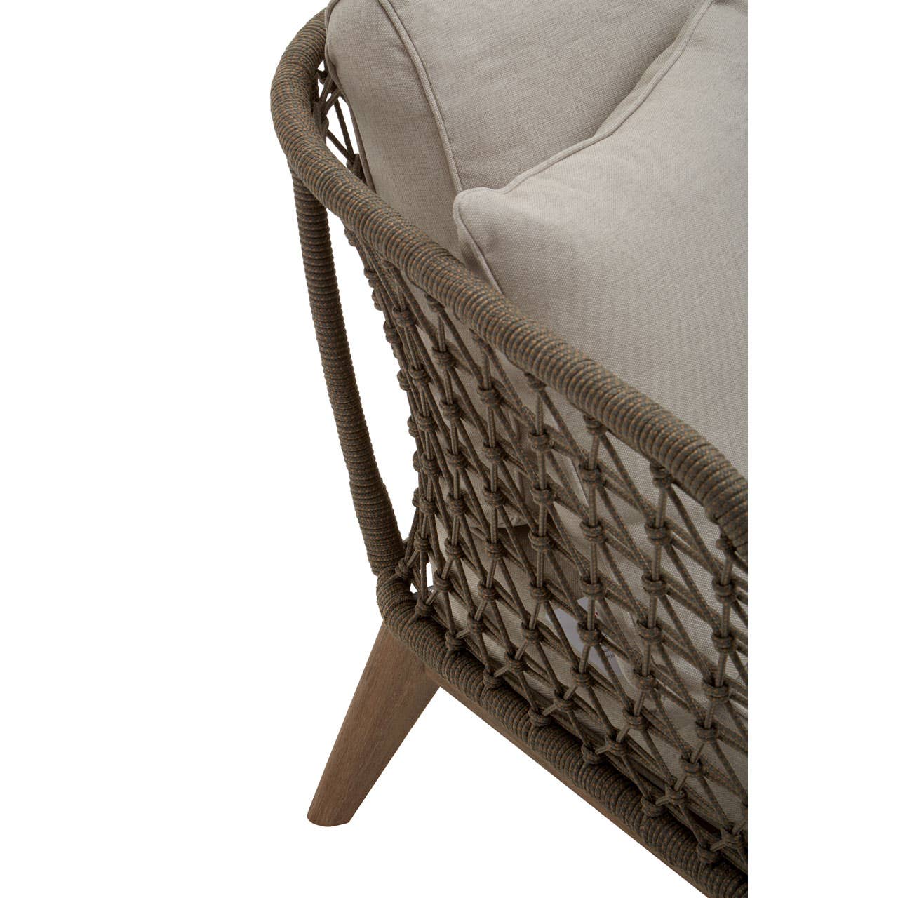 Opus Three Seat Grey Sofa