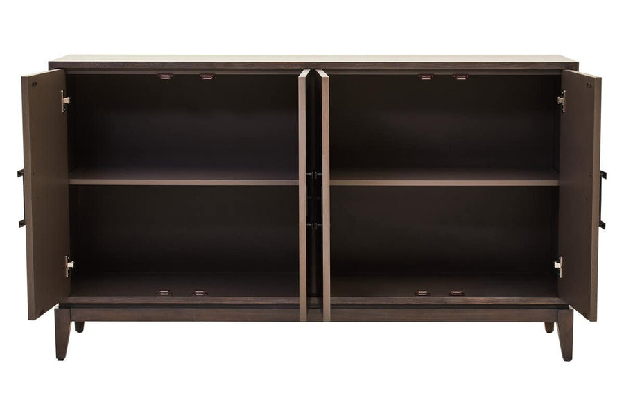 Dimaro Antique Grey Four Door Sideboard