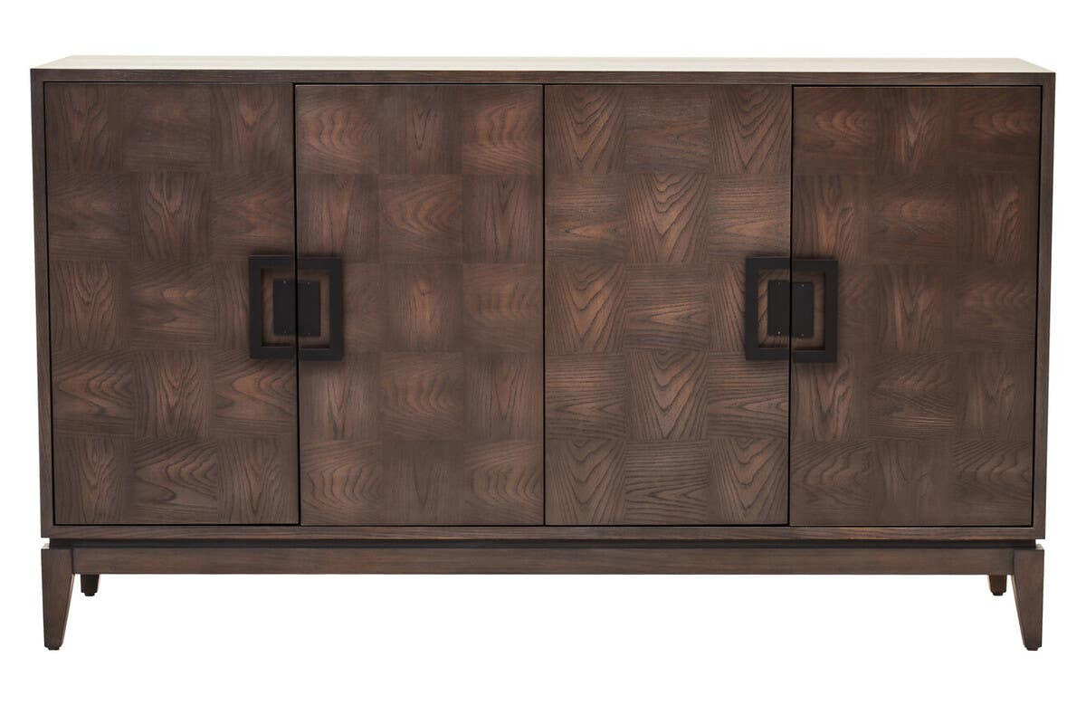 Dimaro Antique Grey Four Door Sideboard – image 1