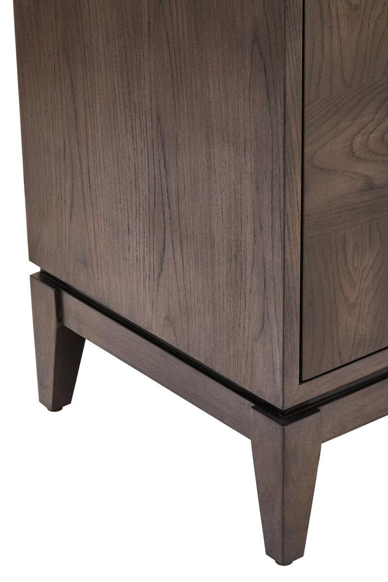 Dimaro Antique Grey Four Door Sideboard – image 9