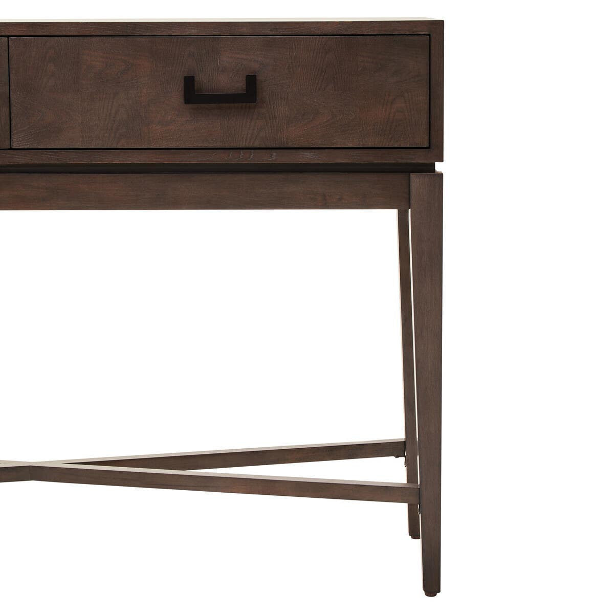 Dimaro Antique Grey Two Drawer Console Table – image 6