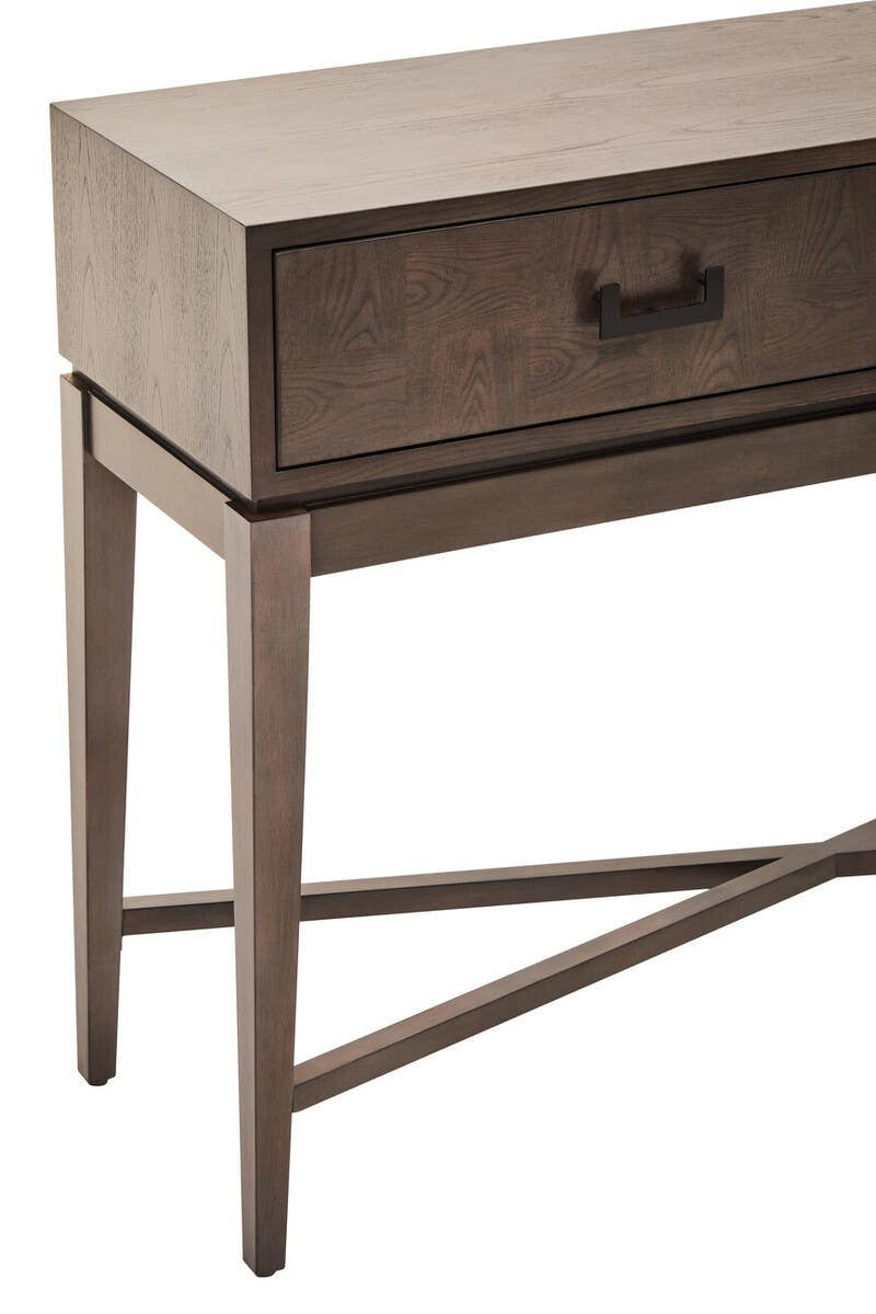 Dimaro Antique Grey Two Drawer Console Table – image 7