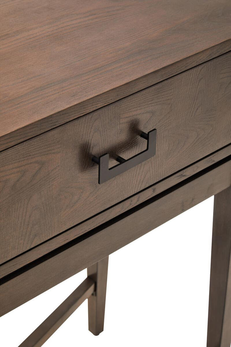 Dimaro Antique Grey Two Drawer Console Table – image 8