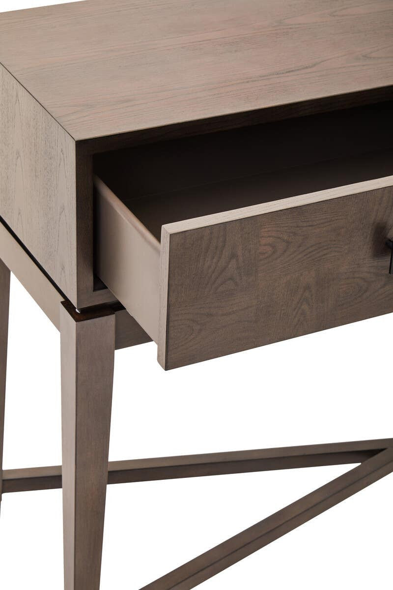 Dimaro Antique Grey Two Drawer Console Table – image 9