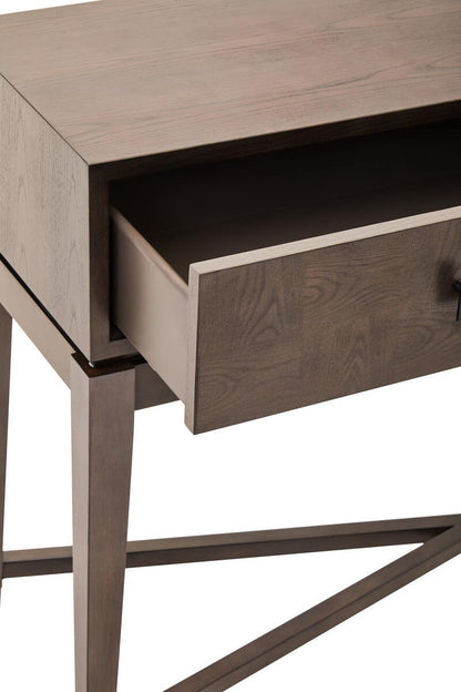 Dimaro Antique Grey Two Drawer Console Table – image 9