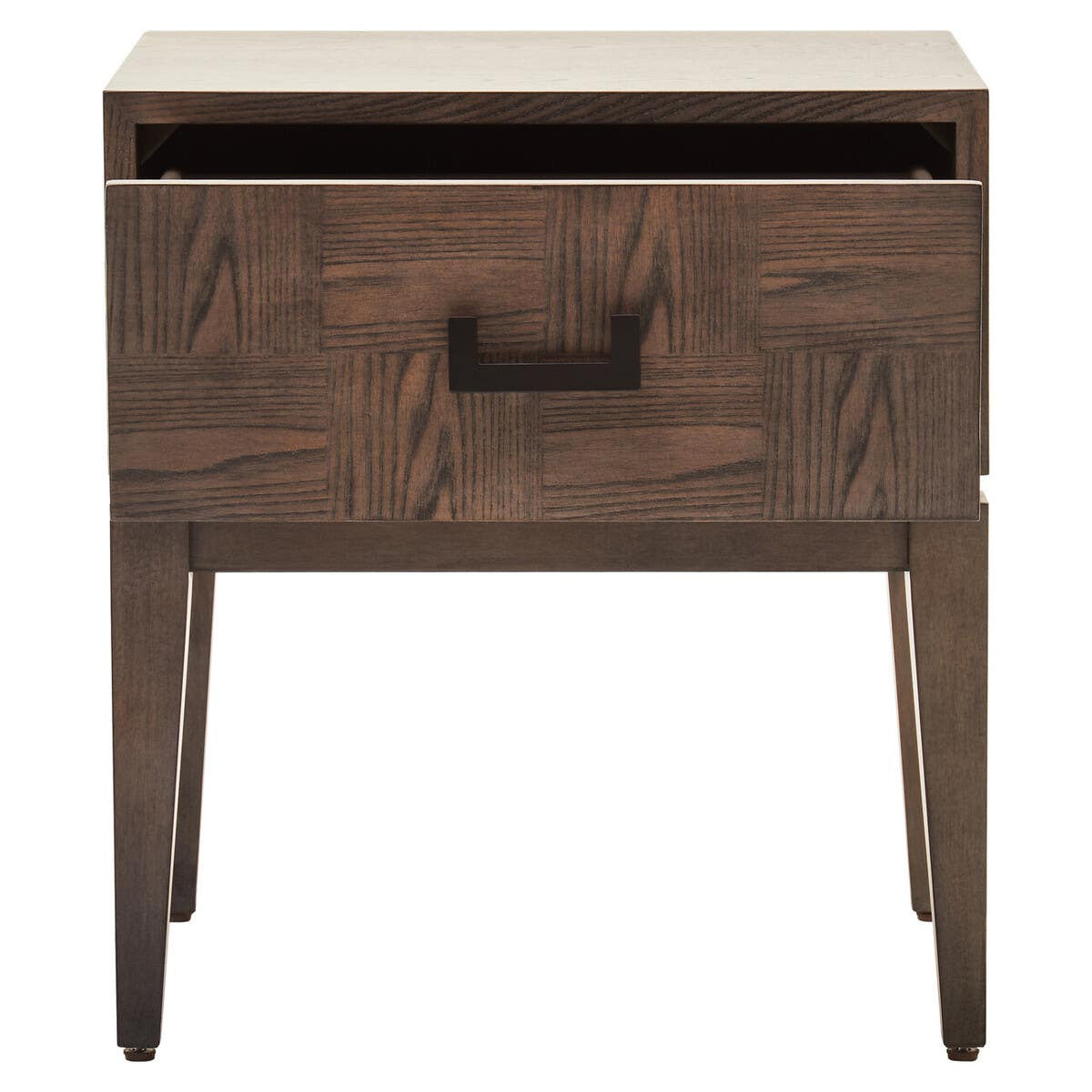 Dimaro Antique Grey One Drawer Side Table – image 3