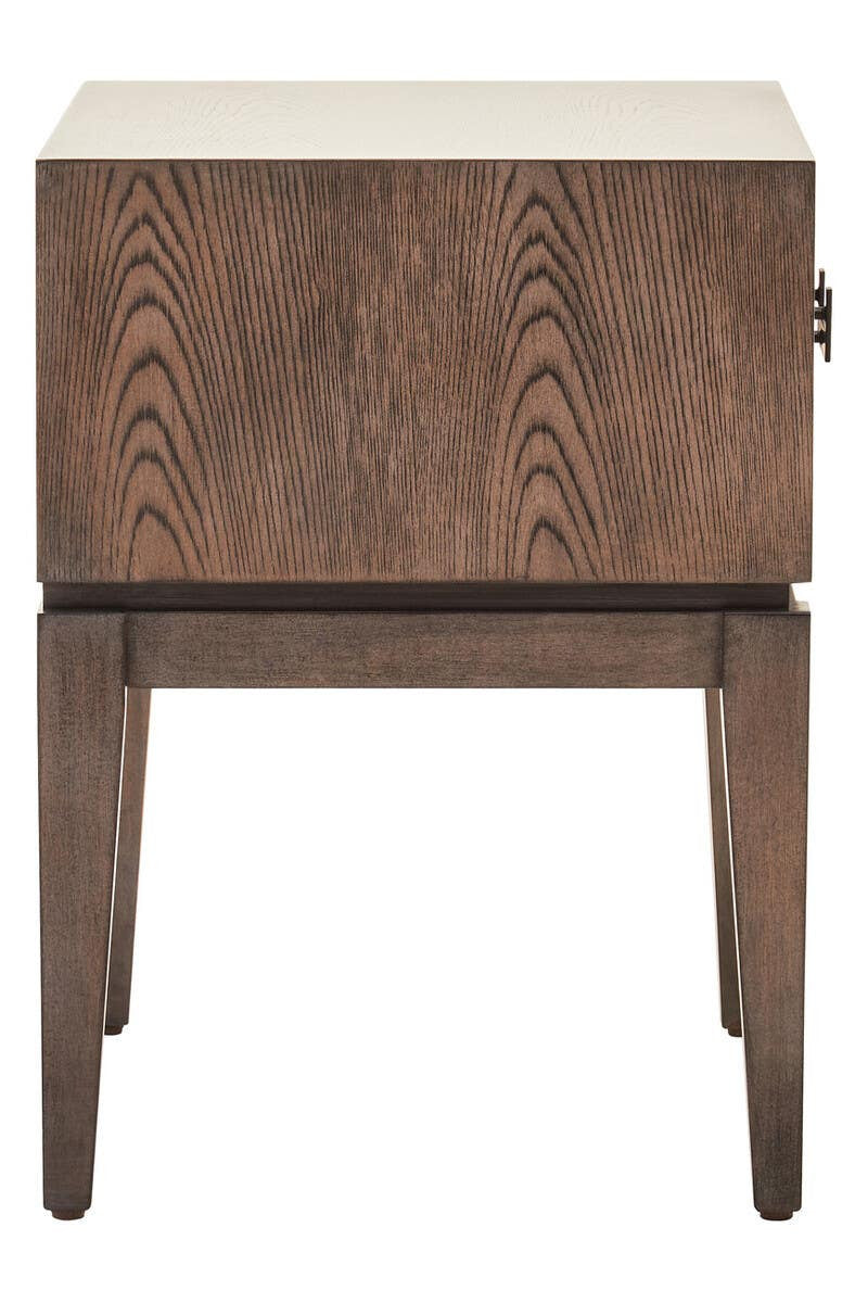 Dimaro Antique Grey One Drawer Side Table – image 4