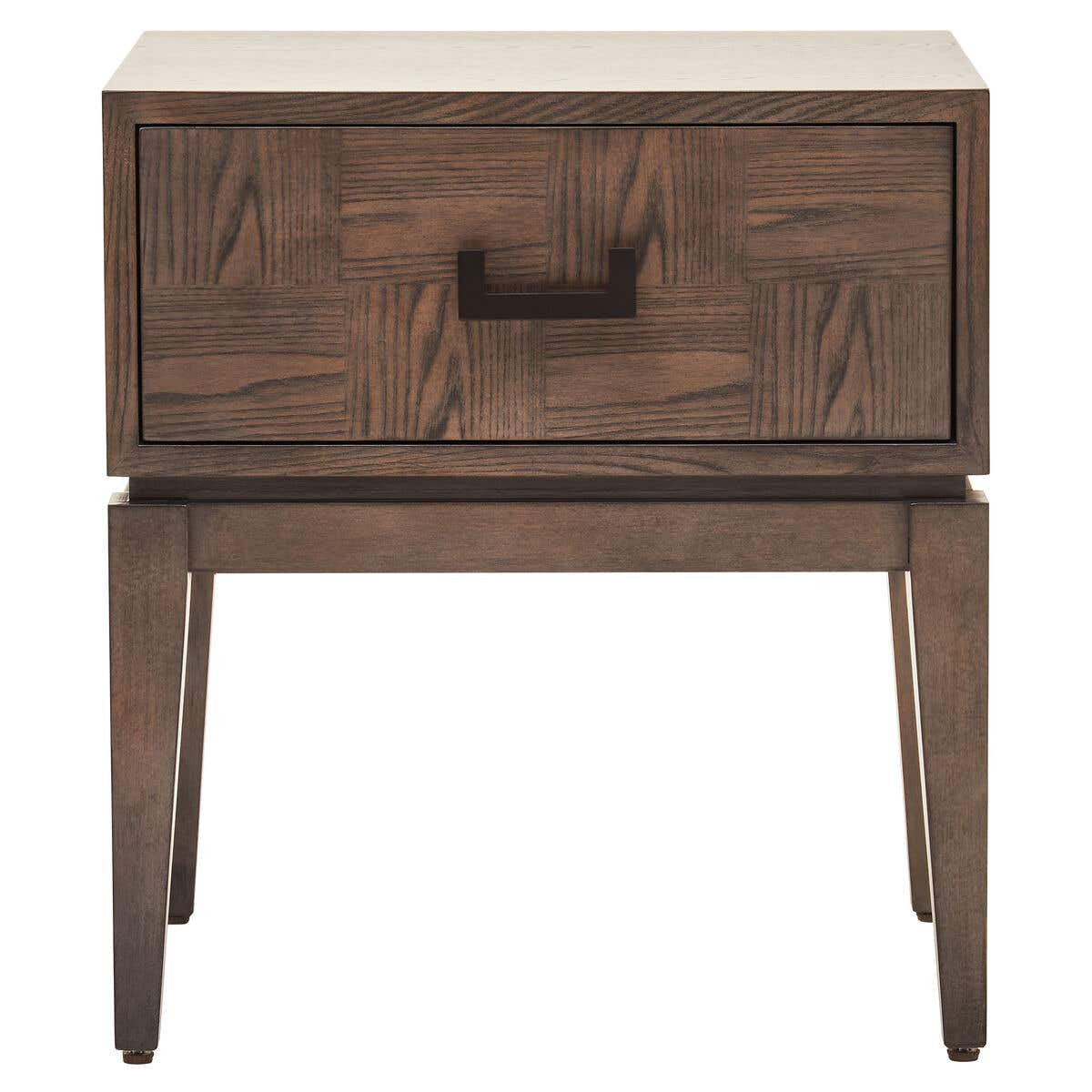 Dimaro Antique Grey One Drawer Side Table – image 1