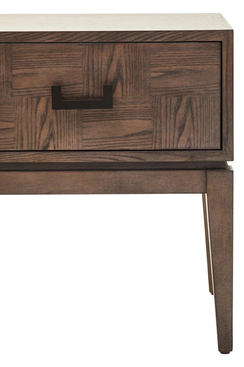 Dimaro Antique Grey One Drawer Side Table – image 6