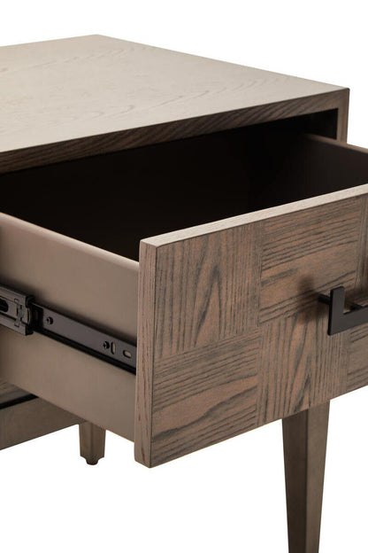 Dimaro Antique Grey One Drawer Side Table – image 9