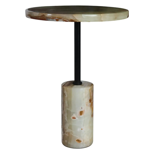 Merida Onyx Round Side Table – image 1