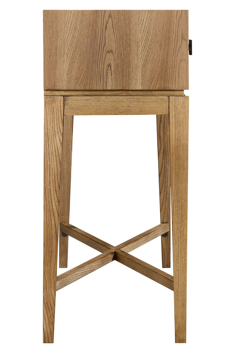 Dimaro Natural Two Drawer Console Table – image 6