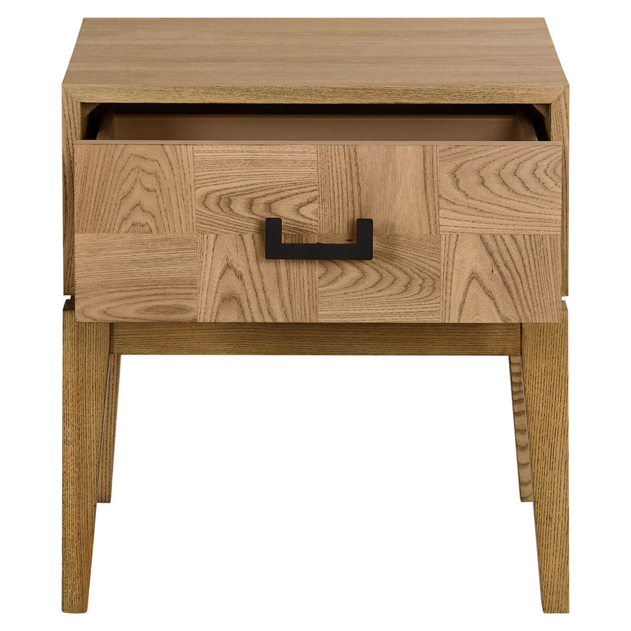 Dimaro Natural One Drawer Side Table