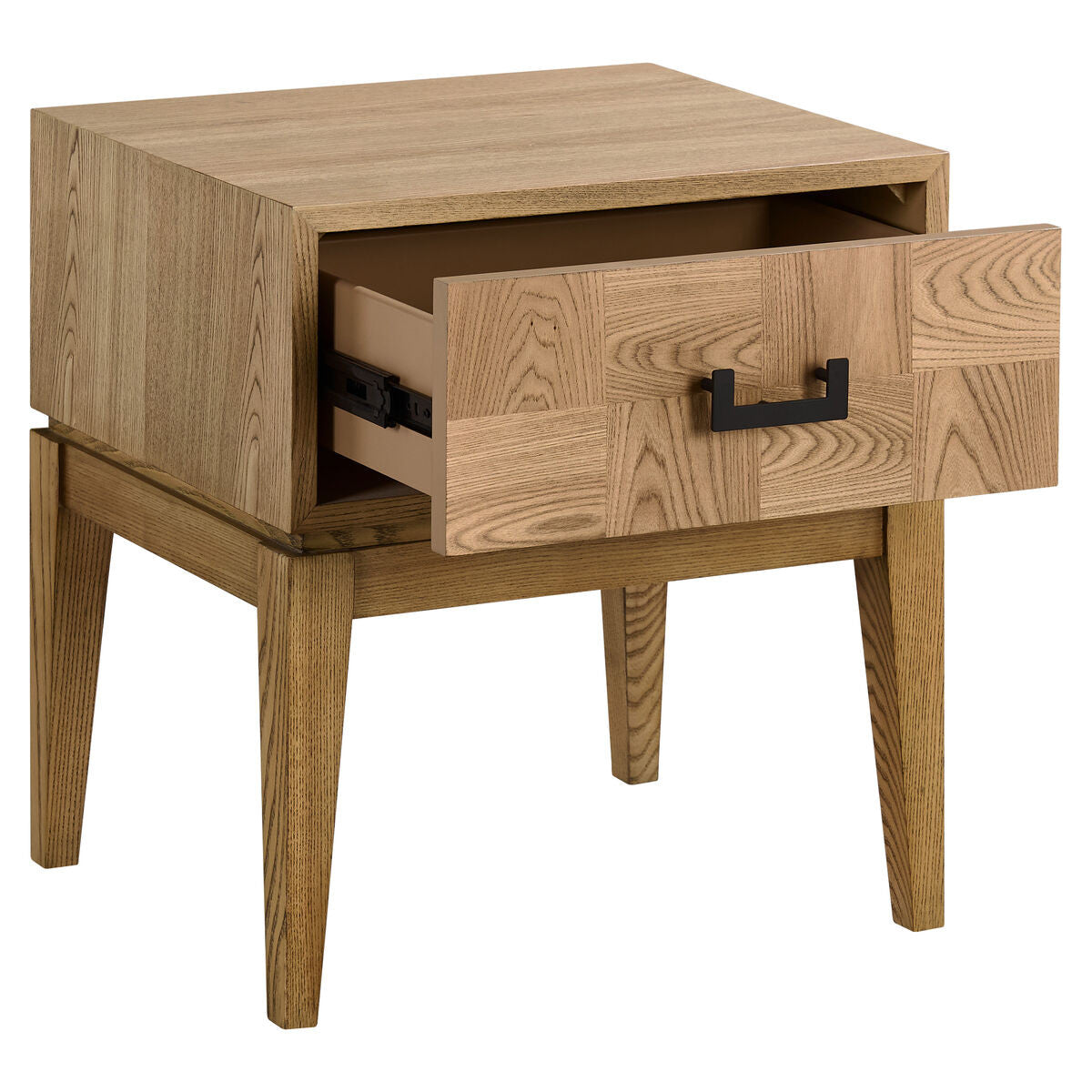 Dimaro Natural One Drawer Side Table – image 4