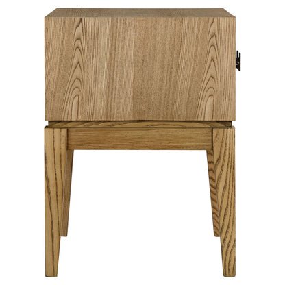 Dimaro Natural One Drawer Side Table – image 5
