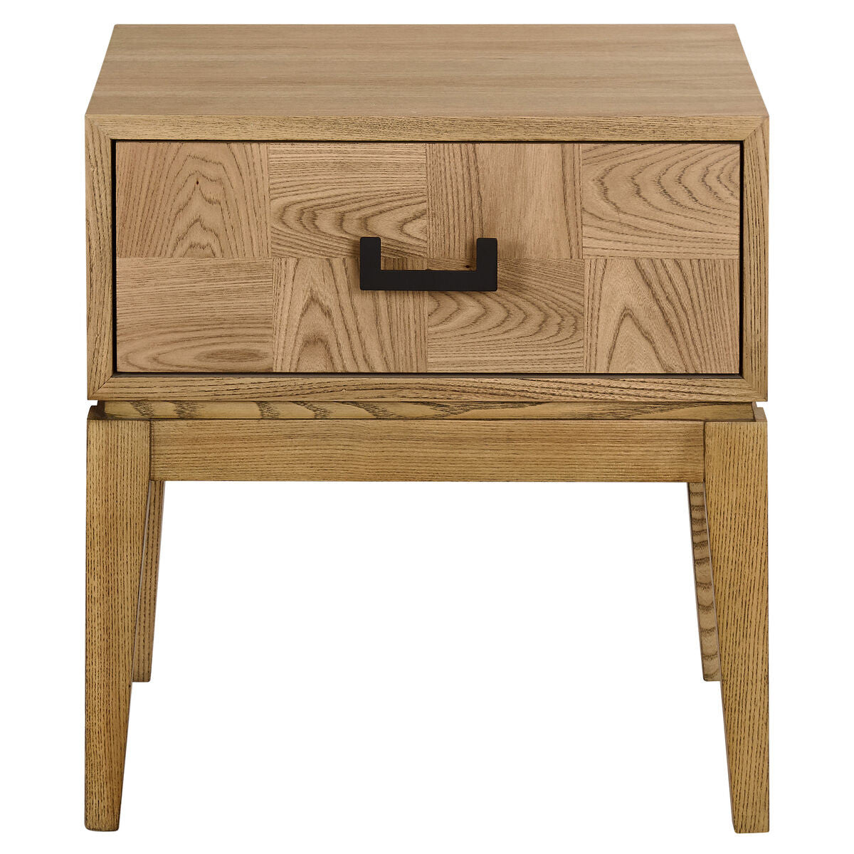 Dimaro Natural One Drawer Side Table – image 1