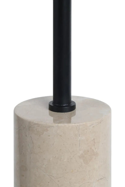 Merida Cream Marble Round Side Table – image 5