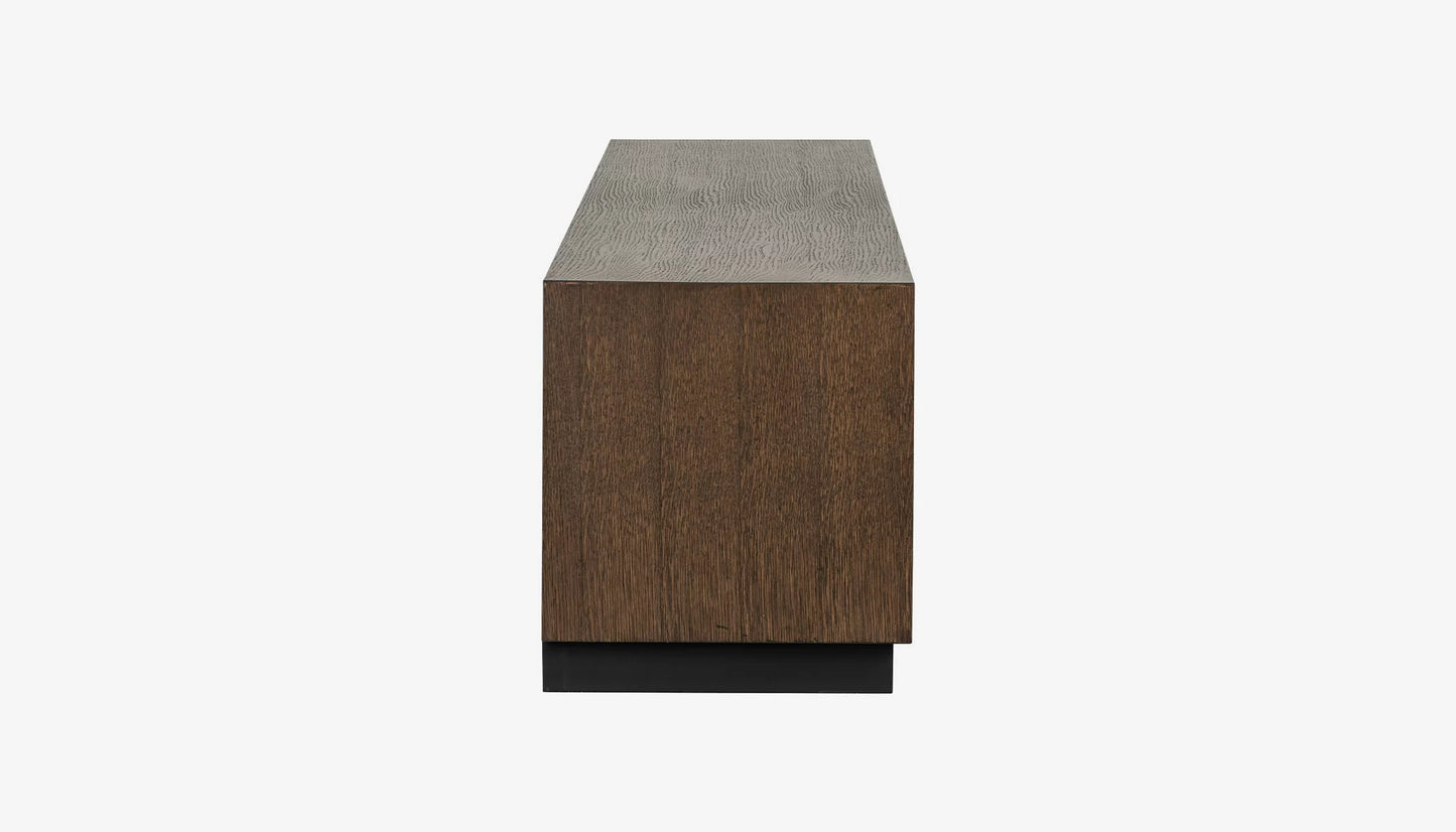 Oakura Tv Unit in Brown Oak Finish