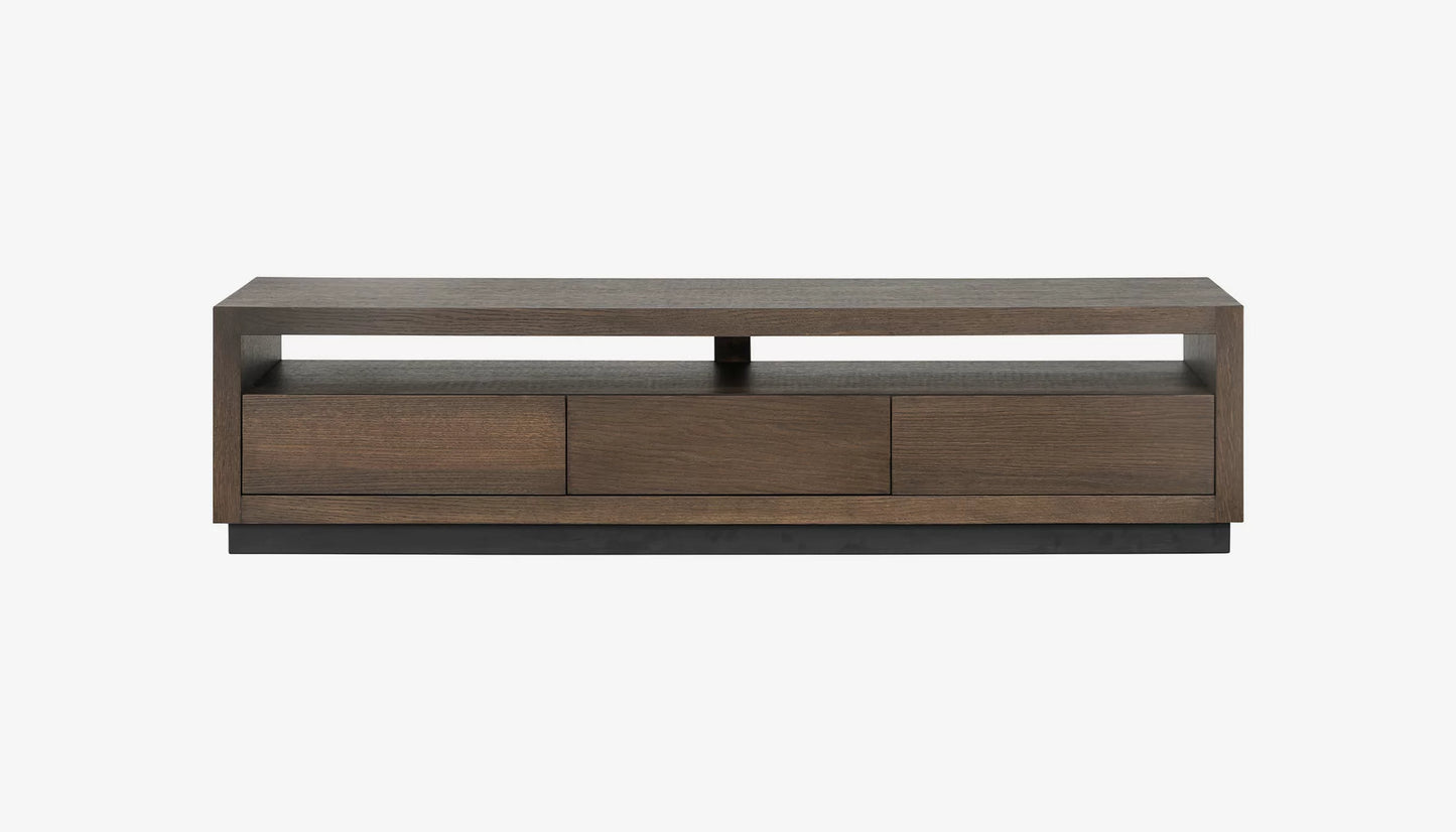 Oakura Tv Unit in Brown Oak Finish
