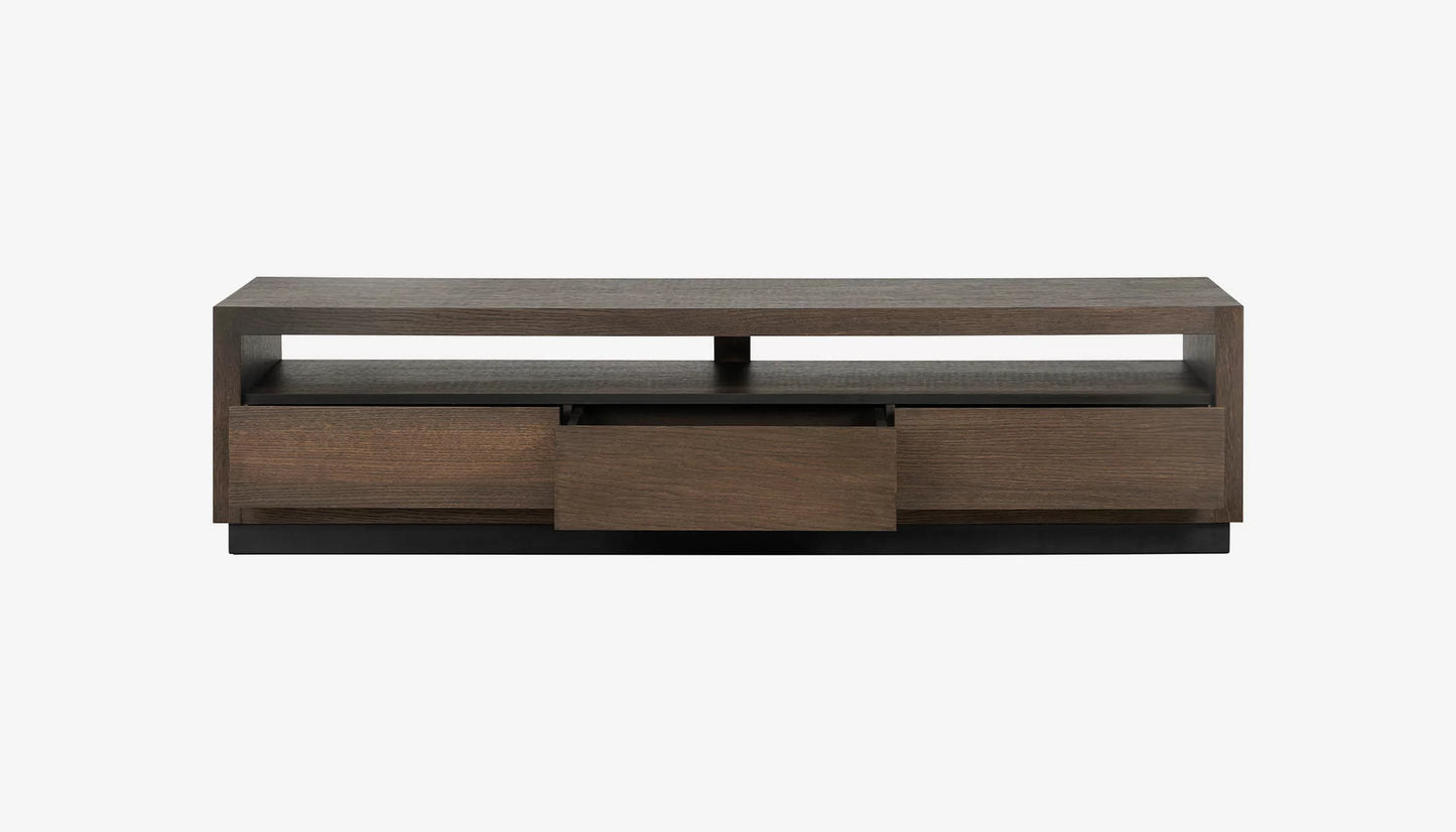 Oakura Tv Unit in Brown Oak Finish