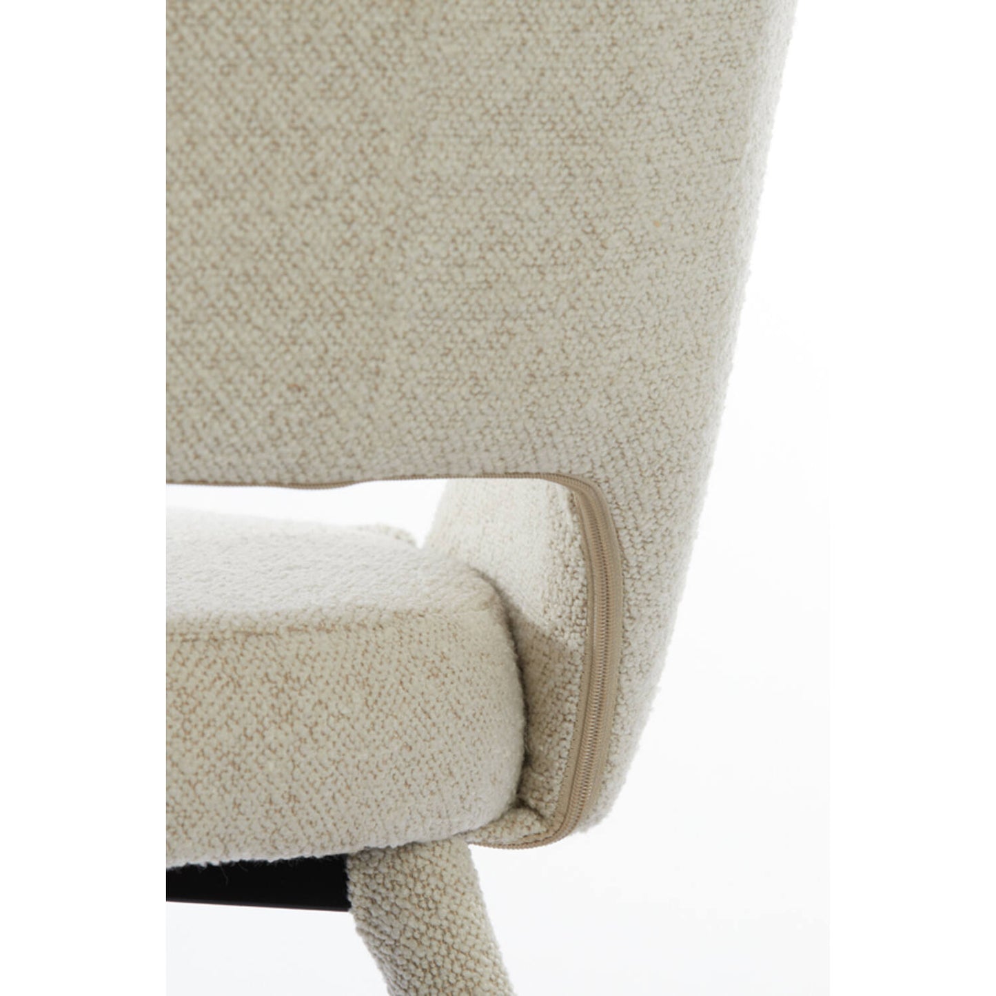 Djeslin Set of 2 Beige Dining Chair