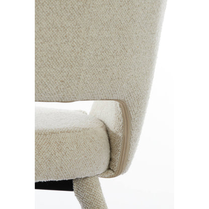Djeslin Set of 2 Beige Dining Chair