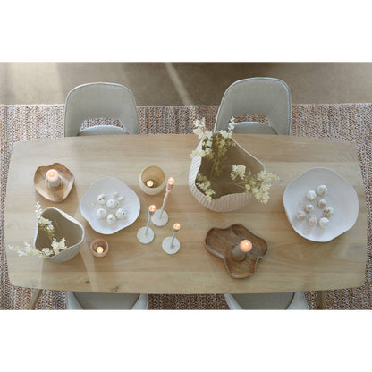 Djeslin Set of 2 Beige Dining Chair
