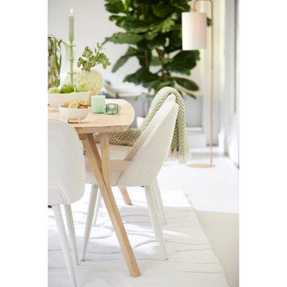 Djeslin Set of 2 Beige Dining Chair