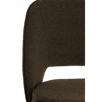 Djeslin Set of 2 Brown Dining Chair