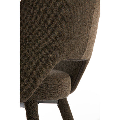 Djeslin Set of 2 Brown Dining Chair
