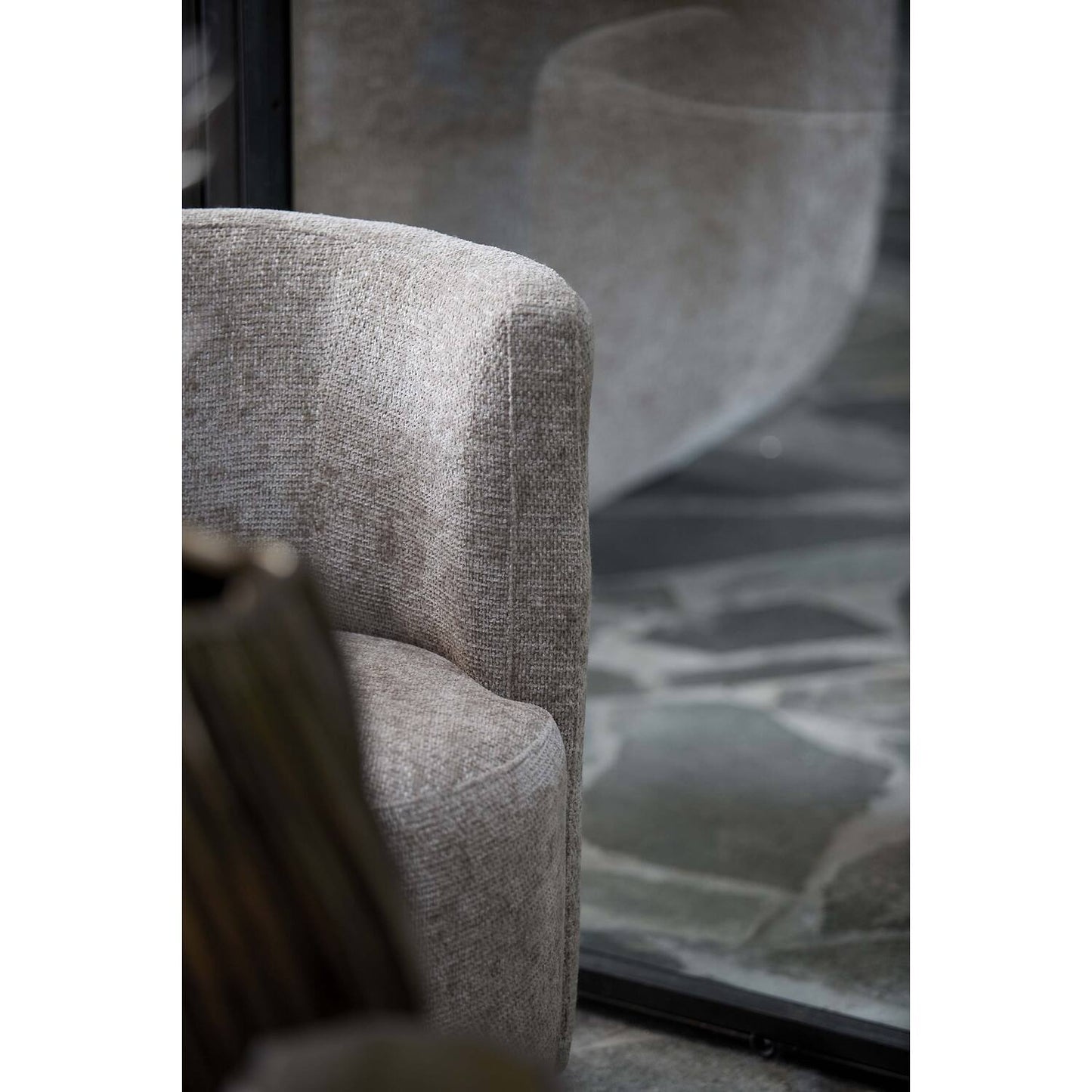 Kamova Brown-Cream Chair