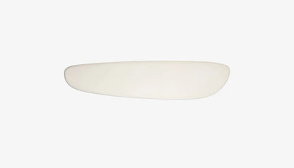 Bloomstone Curved Console Table in Light Eco Plaster Finish