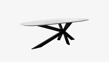 Trocadero 4-6 Seat Oval Dining Table