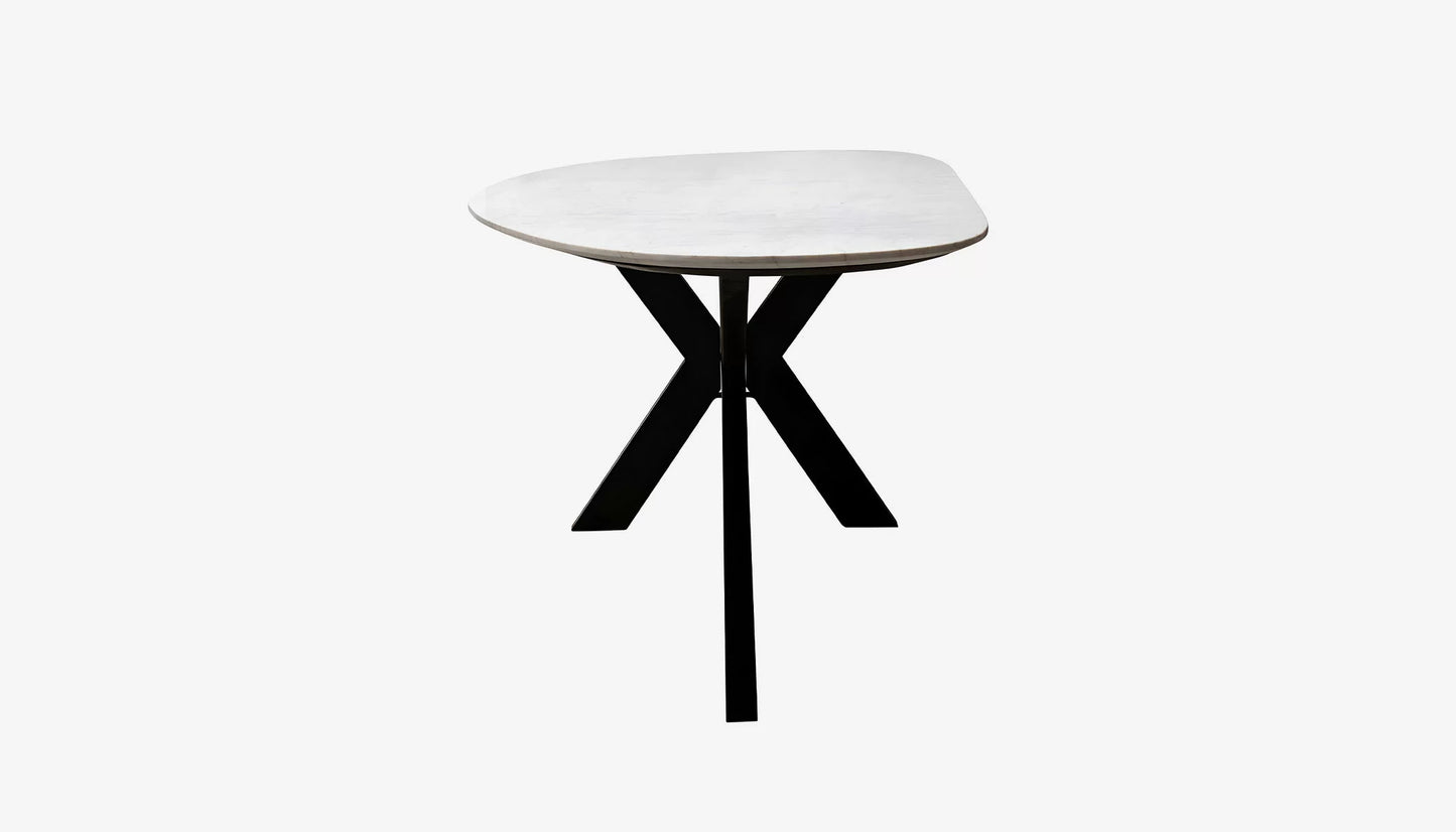 Trocadero 4-6 Seat Oval Dining Table