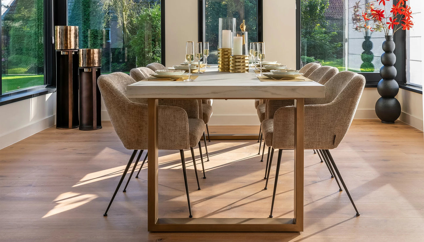 Whitebone 6-8 Seat Rectangular Dining Table