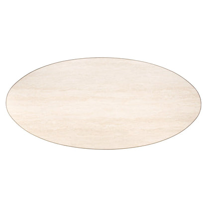 Tavlia Oval Dining Table 230cm - White