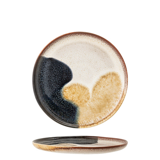 Jules Plate, Blue, Stoneware