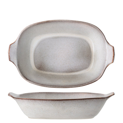 Sandrine Oven Dish , Nature, Stoneware